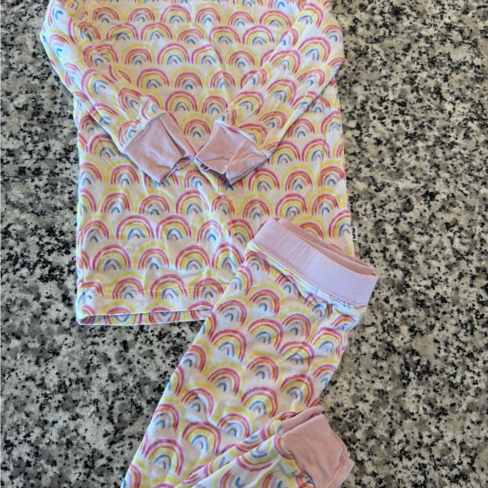 Little Sleepies Rainbow Pajamas